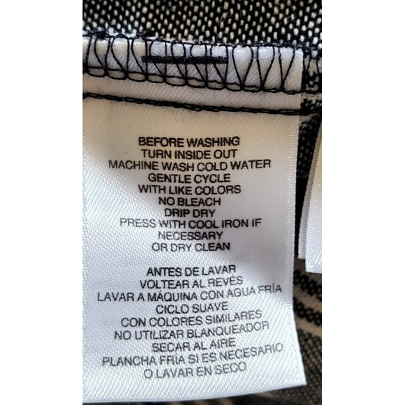 NWT Anne Klein Women's White Gray Linen Tunic 1/4 Zip Roll Tab Sleeve Top Sz M - Picture 7 of 8